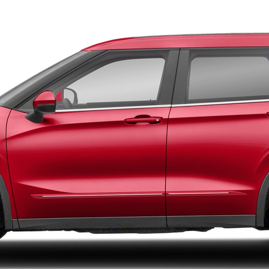  Mitsubishi Outlander ChromeLine Painted Body Side Molding 2021 - 2024 / CF7-OUT22