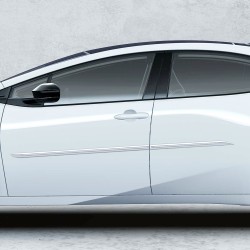  Toyota Prius ChromeLine Painted Body Side Molding 2023 - 2025 / CF7-PRI23