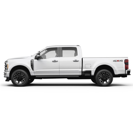  Ford F-350 SuperCrew ChromeLine Painted Body Side Molding 2023 - 2024 / CFS-F250/350-23-CC
