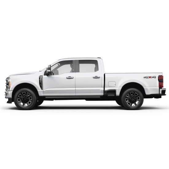  Ford F-350 SuperCrew ChromeLine Painted Body Side Molding 2023 - 2025 / CFS-F250/350-23-CC