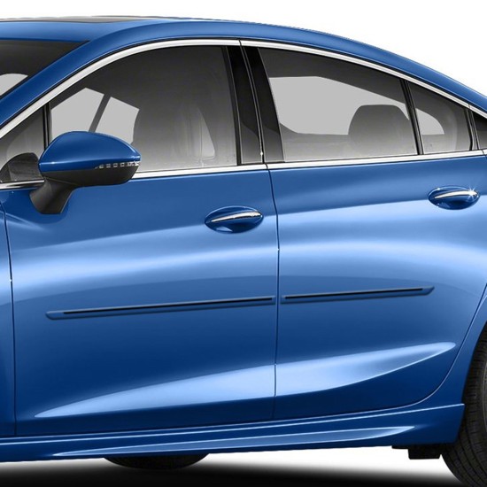  Chevrolet Cruze Painted Moldings with a Color Insert 2016 - 2019 / CI-CRUZE16