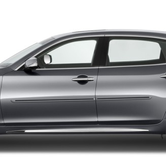 Infiniti Q70 Painted Body Side Moldings with Color Inserts 2011 - 2019