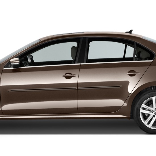  Volkswagen Jetta Painted Moldings with a Color Insert 2011 - 2012 / CI-JET11