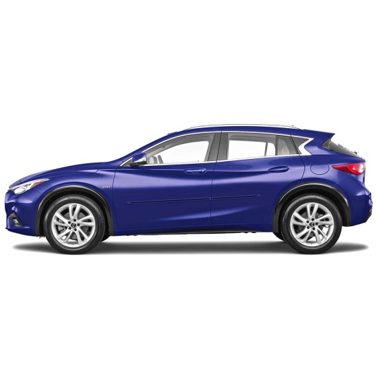  Infiniti QX30 Painted Moldings with a Color Insert 2017 - 2019 / CI-QX30