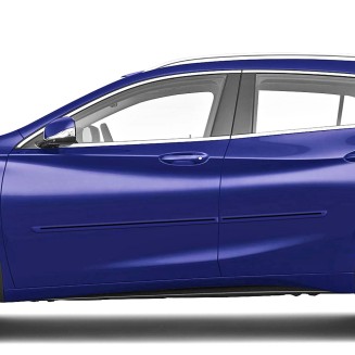 Infiniti QX30 Painted Body Side Moldings with Color Inserts 2017 - 2019