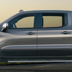  Chevrolet Silverado 1500 Crew Cab Painted Moldings with a Color Insert 2019 - 2025 / CI-SIL19-CC