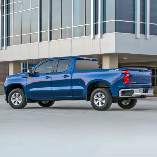  Chevrolet Silverado 3500 Double Cab Painted Moldings with a Color Insert 2019 - 2022 / CI-SIL19-DC