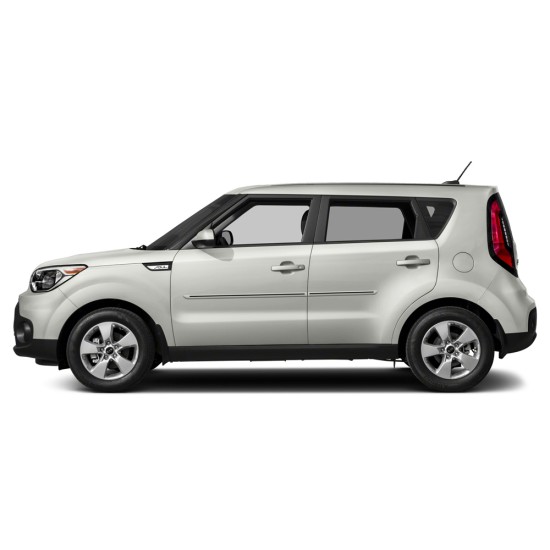Kia Soul Painted Moldings with a Color Insert 2014 - 2023 / CI-SOUL14 Kia Soul Painted Moldings with a Color Insert 2014 - 2023 / CI-SOUL14