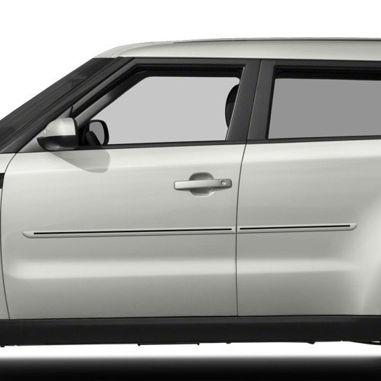 Kia Soul Painted Moldings with a Color Insert 2014 - 2023 / CI-SOUL14 Kia Soul Painted Moldings with a Color Insert 2014 - 2023 / CI-SOUL14