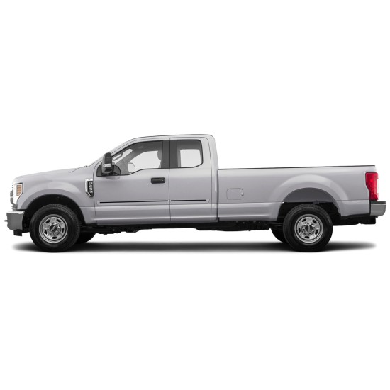 Ford F-250 SuperCab Painted Moldings with a Color Insert 2017 - 2022 / CI2-F250/350-17-SC