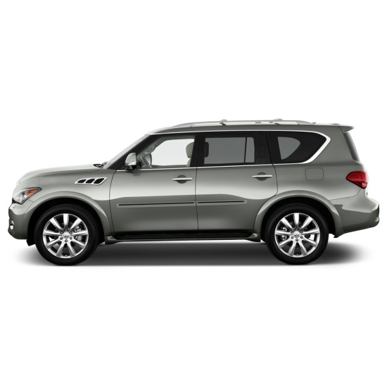  Infiniti QX80 Painted Moldings with a Color Insert 2011 - 2022 / CI2-Q56