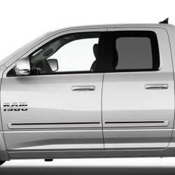  Ram Quad Cab Painted Moldings with a Color Insert 2009 - 2018 / CI2-RAM09-QC