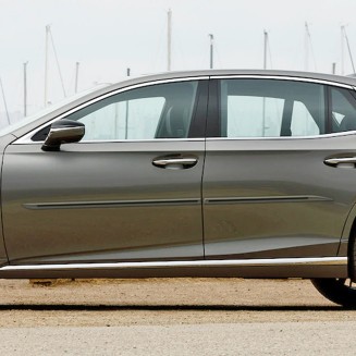 Lexus LS Painted Body Side Moldings with Color Inserts 2018 - 2023