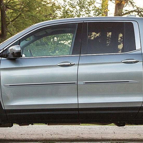 Honda Ridgeline Painted Moldings with a Color Insert 2016 - 2023 / CI7-RIDGE16 Honda Ridgeline Painted Moldings with a Color Insert 2016 - 2023 / CI7-RIDGE16