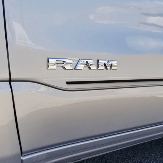  Dodge Ram 1500 Crew Cab Painted Moldings with a Color Insert 2019 - 2022 / CIS-RAM19-CC