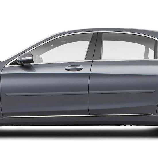  Mercedes S-Class 4 Door Painted Body Side Molding 2014 - 2020 / FE-BENZ-S20