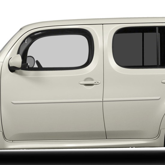 Nissan Cube Painted Body Side Molding 2009 - 2014 / FE-CUBE Nissan Cube Painted Body Side Molding 2009 - 2014 / FE-CUBE