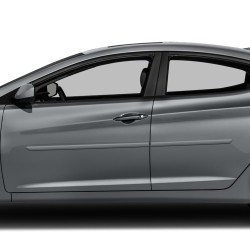  Hyundai Elantra 4 Door / 5 Door Painted Body Side Molding 2007 - 2020 / FE-ELA07