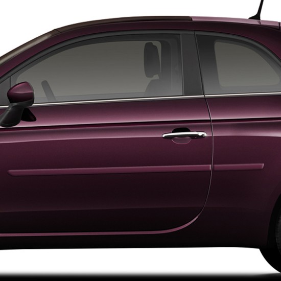  Fiat 500 Painted Body Side Molding 2012 - 2019 / FE-FIAT12