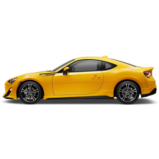  Scion FR-S Painted Body Side Molding 2013 - 2019 / FE-FRS-BRZ