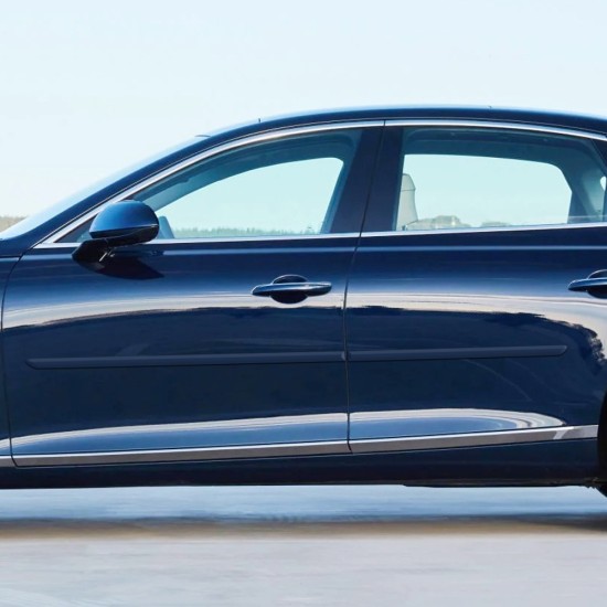 Genesis G80 Painted Body Side Molding 2021 - 2023 / FE-G80-21 Genesis G80 Painted Body Side Molding 2021 - 2023 / FE-G80-21