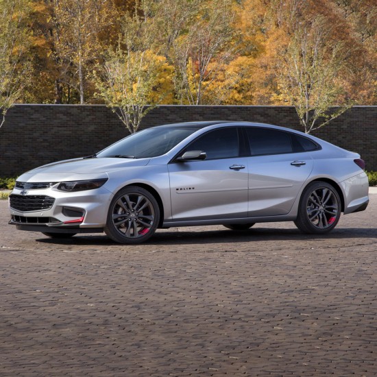  Chevrolet Malibu Painted Body Side Molding 2016 - 2025 / FE-MAL16