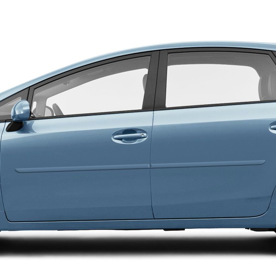  Toyota Prius V Painted Body Side Molding 2012 - 2018 / FE-PRI12-V