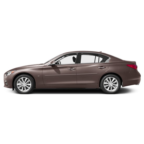  Infiniti Q50 4 Door Painted Body Side Molding 2014 - 2024 / FE-Q50
