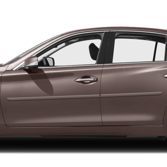  Infiniti Q50 4 Door Painted Body Side Molding 2014 - 2024 / FE-Q50