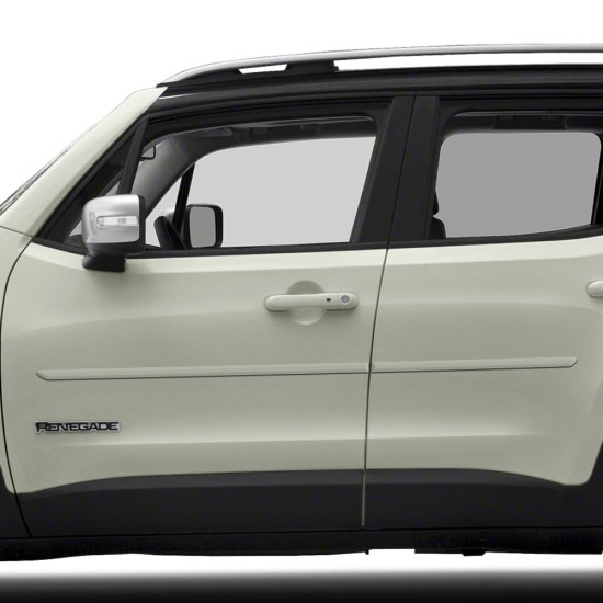 Jeep Renegade Painted Body Side Molding 2015 - 2023 / FE-REN15 Jeep Renegade Painted Body Side Molding 2015 - 2023 / FE-REN15