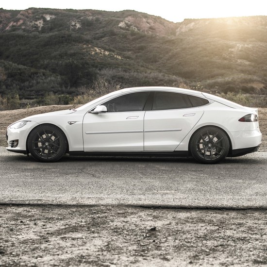  Tesla Model S Painted Body Side Molding 2012 - 2022 / FE-TESLA-S