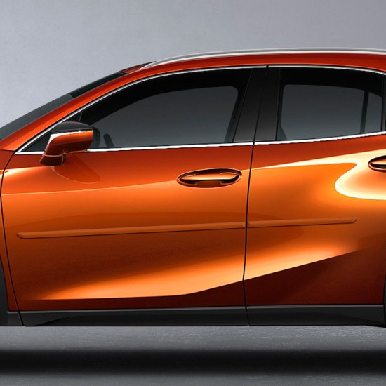 Lexus UX Painted Body Side Molding 2019 - 2023 / FE-UX-19 Lexus UX Painted Body Side Molding 2019 - 2023 / FE-UX-19