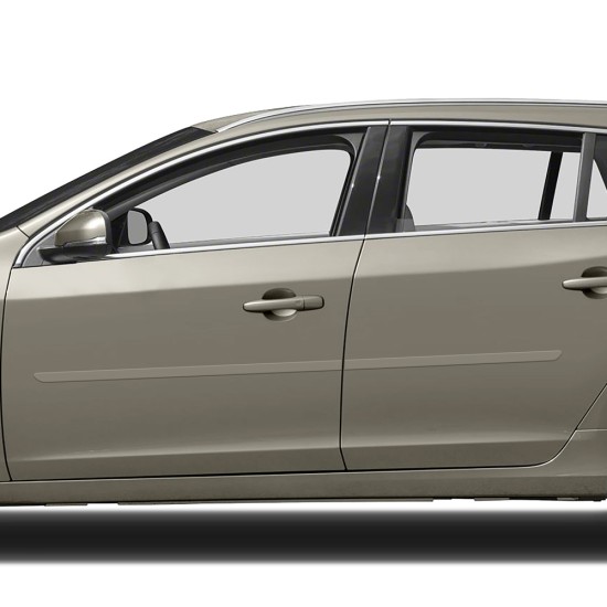 Volvo V60 Painted Body Side Molding 2010 - 2016 / FE-V60 Volvo V60 Painted Body Side Molding 2010 - 2016 / FE-V60