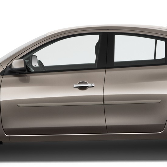  Nissan Versa 4 Door Painted Body Side Molding 2007 - 2019 / FE-VERSA