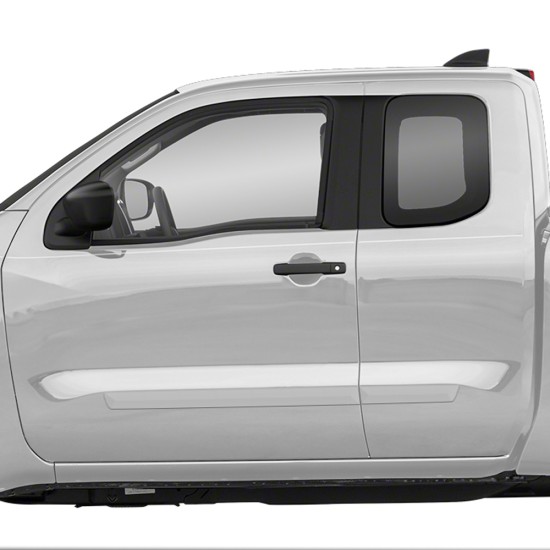 Nissan Frontier King Cab Painted Body Side Molding 2022 - 2023 / FE2-FRON22-KC Nissan Frontier King Cab Painted Body Side Molding 2022 - 2023 / FE2-FRON22-KC