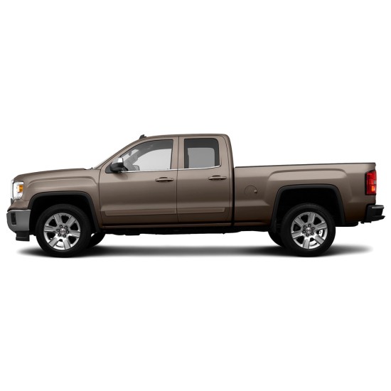  GMC Sierra Extended Cab Painted Body Side Molding 2014 - 2018 / FE2-SIL14/SIE-DC