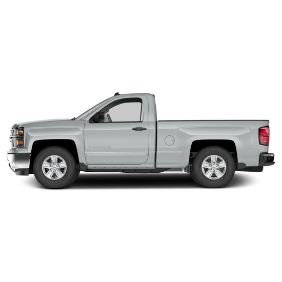  GMC Sierra Regular Cab Painted Body Side Molding 2014 - 2018 / FE2-SIL14/SIE-RC