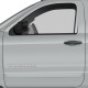  GMC Sierra Regular Cab Painted Body Side Molding 2007 - 2013 / FE2-SILVERADO-RC