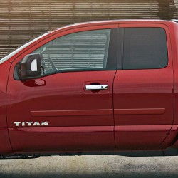  Nissan Titan King Cab Painted Body Side Molding 2016 - 2023 / FE2-TITAN16-KC