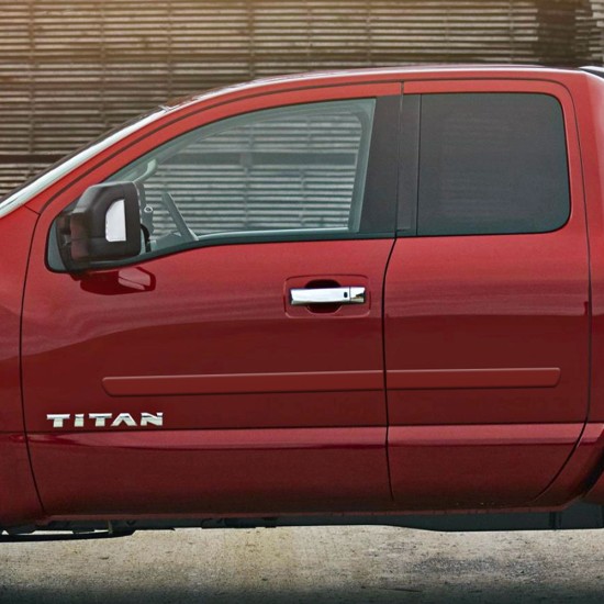  Nissan Titan King Cab Painted Body Side Molding 2016 - 2022 / FE2-TITAN16-KC