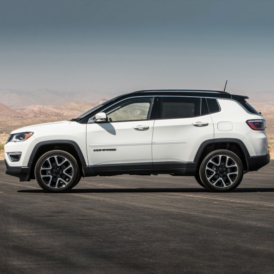 Jeep Compass Painted Body Side Molding 2017 - 2023 / FE7-COMPASS17 Jeep Compass Painted Body Side Molding 2017 - 2023 / FE7-COMPASS17