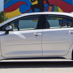  Toyota Corolla Sedan Painted Body Side Molding 2020 - 2025 / FE7-COR20