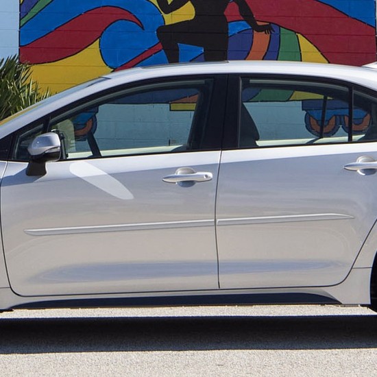  Toyota Corolla Sedan Painted Body Side Molding 2020 - 2025 / FE7-COR20