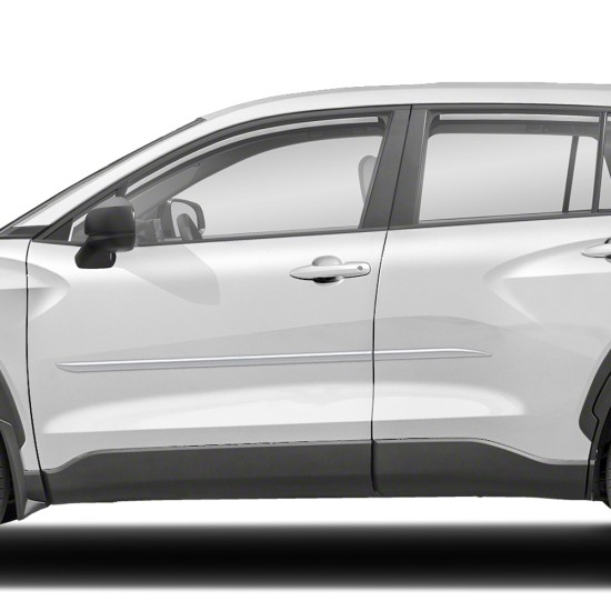  Toyota Corolla Cross Painted Body Side Molding 2022 - 2025 / FE7-CORCROSS22
