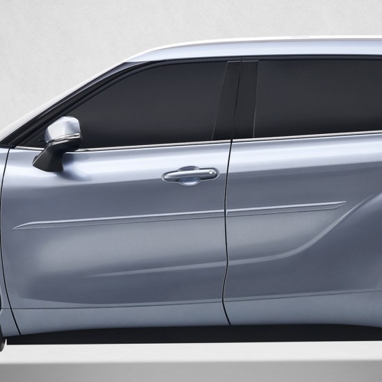  Toyota Highlander Painted Body Side Molding 2020 - 2025 / FE7-HIGH20