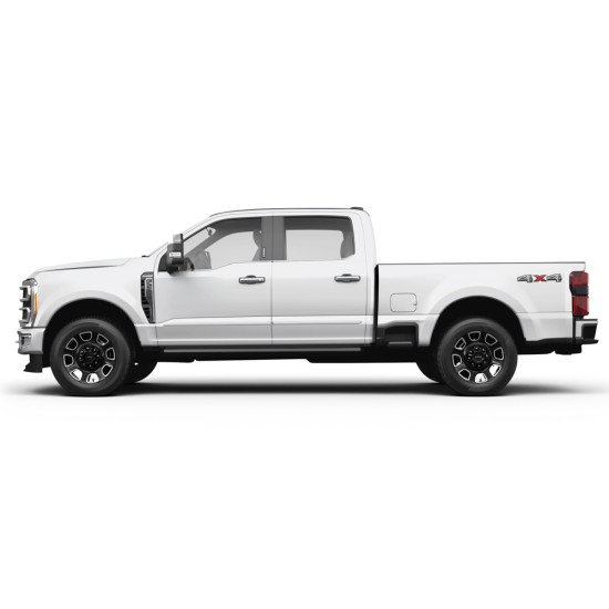  Ford F-250 SuperCrew Painted Body Side Molding 2023 - 2025 / FES-F250/350-23-CC