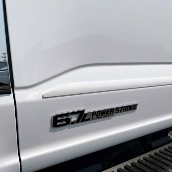  Ford F-250 SuperCrew Painted Body Side Molding 2023 - 2024 / FES-F250/350-23-CC