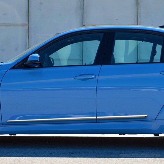  BMW 3-Series 4 Door Chrome Body Side Molding 2012 - 2018 / LCM-BMW312-16-5-6