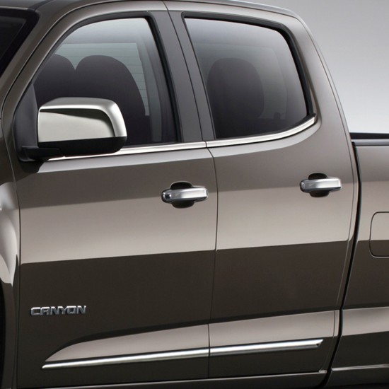  Chevrolet Colorado Crew Cab Chrome Body Side Molding 2015 - 2022 / LCM-COCA-CC-4243-6667
