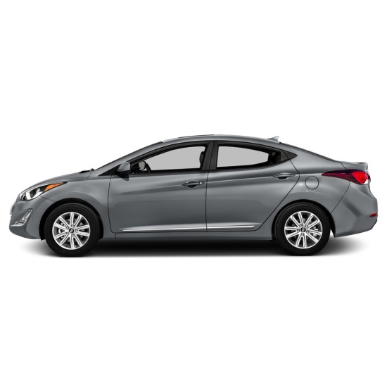 Hyundai Elantra Sedan Chrome Body Side Molding 2011 - 2016 / LCM-ELA11-156 Hyundai Elantra Sedan Chrome Body Side Molding 2011 - 2016 / LCM-ELA11-156